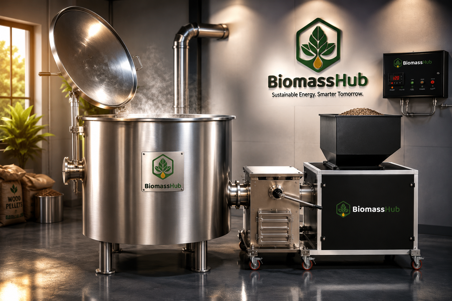 Biomass Burner Operation